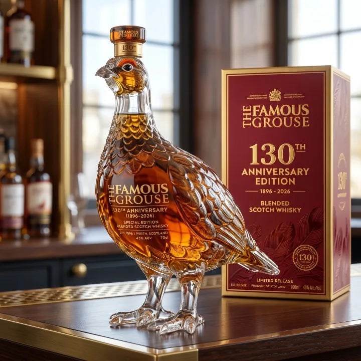 Bird-Shaped Decorative Whiskey Bottle in Gift Box – image 2