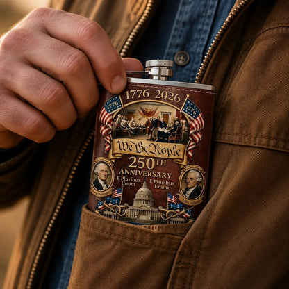 250th Anniversary Commemorative Whiskey Flask for Collectors – image 5