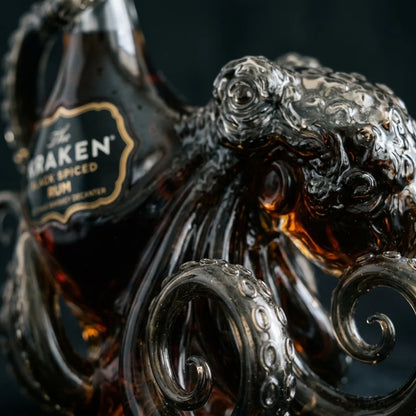 3D Octopus Glass Decanter – 350 ml Collector Bottle – image 2