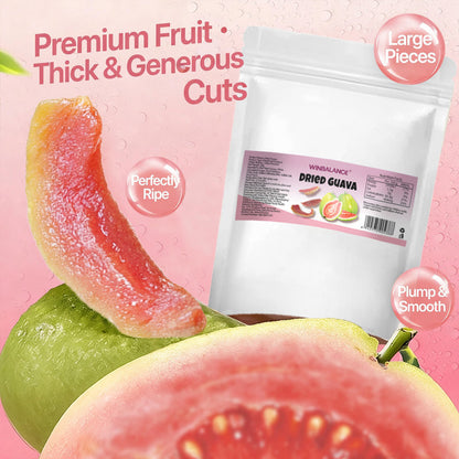 😋Say goodbye to high-calorie guilt! 🥝Satisfy your cravings with ourfiber-rich Red Guava slices-K3
