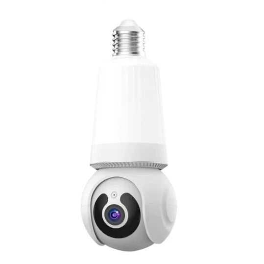 360° Wireless Security Light Bulb Camera with HD Night Vision